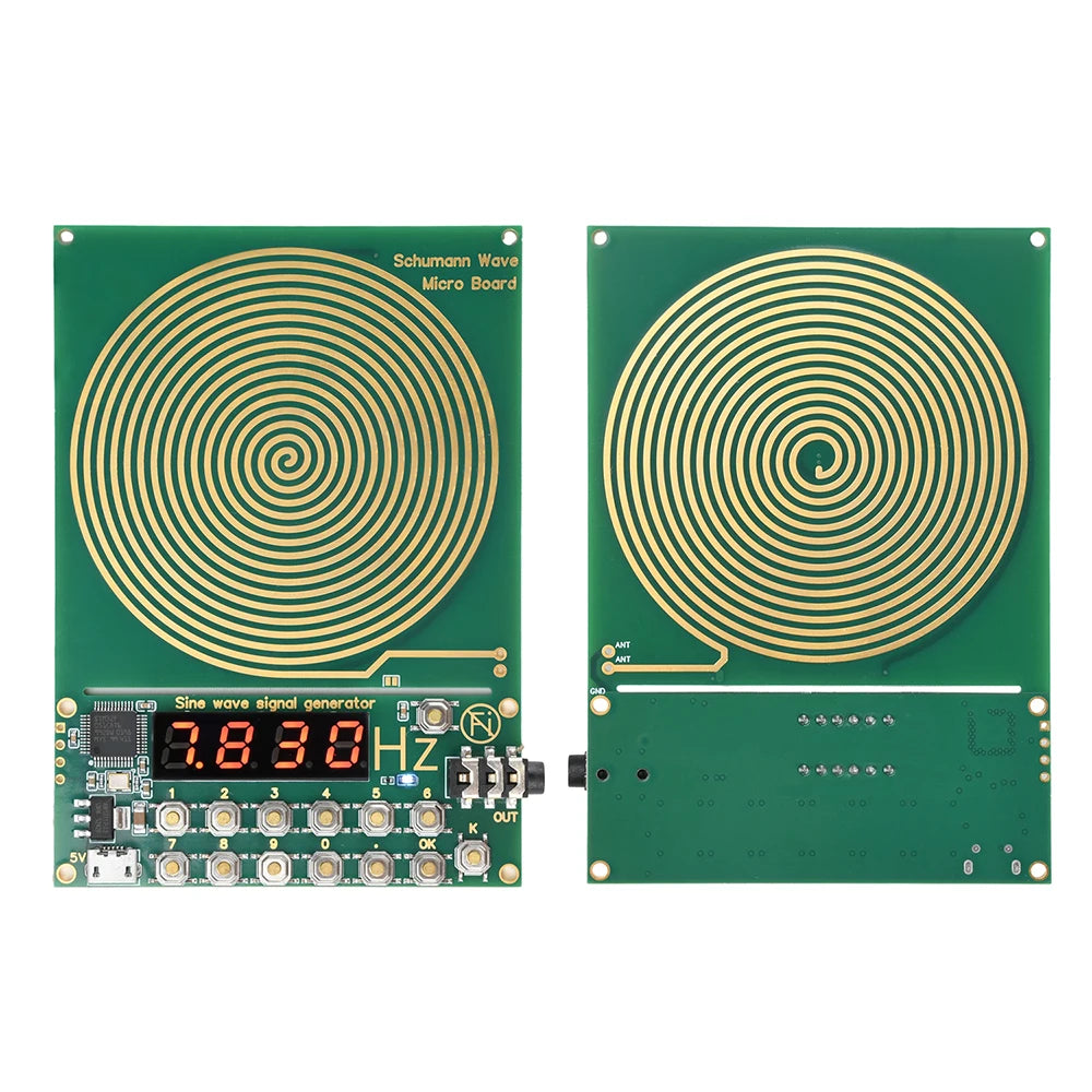 Gaqqee Schumann Wave Generator 0.1–100kHz Sine Wave USB Signal Generator P3