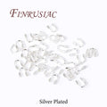 14K Gold Plated Wire Protectors U-Shape Loops | Jewelry Making Jewelry Findings P3 Silver Plated 6.5mmx5mm-50pcs