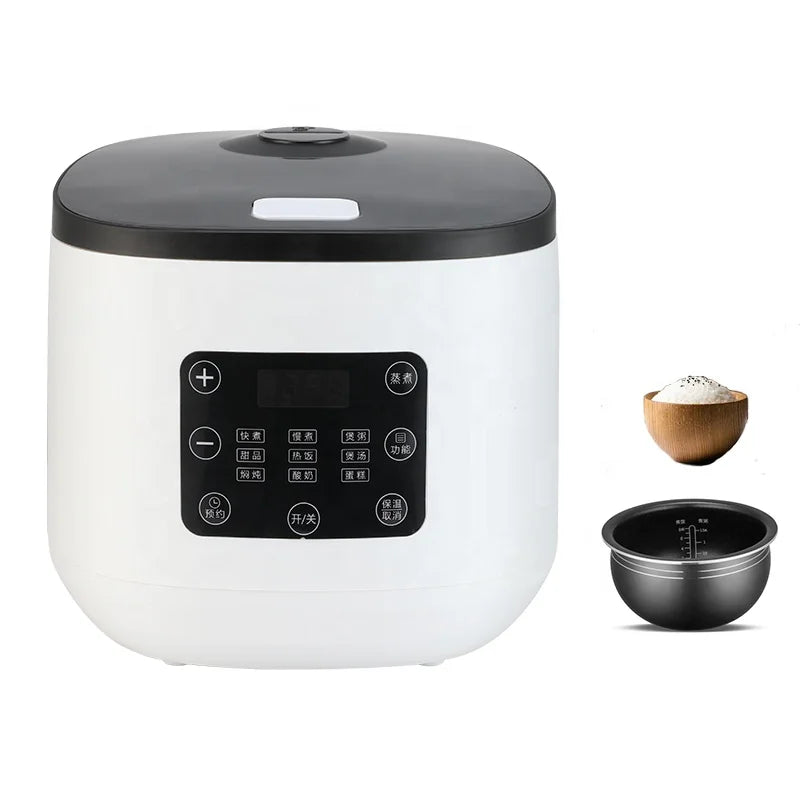 DUTRIEUX 5L Electric Rice Cooker | 10 Menus, Touch Control Electric Rice Cooker P3 White AU
