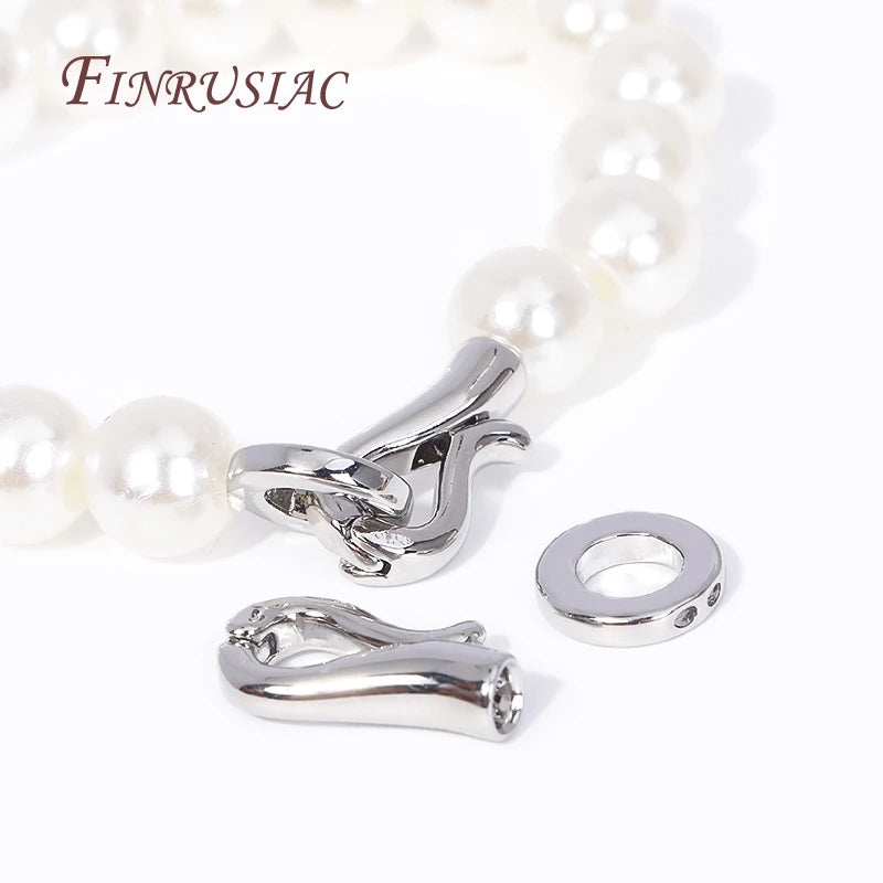 18K Gold Plated Bead End Cap Clasp – DIY Jewelry Findings Jewelry Findings Clasp P3