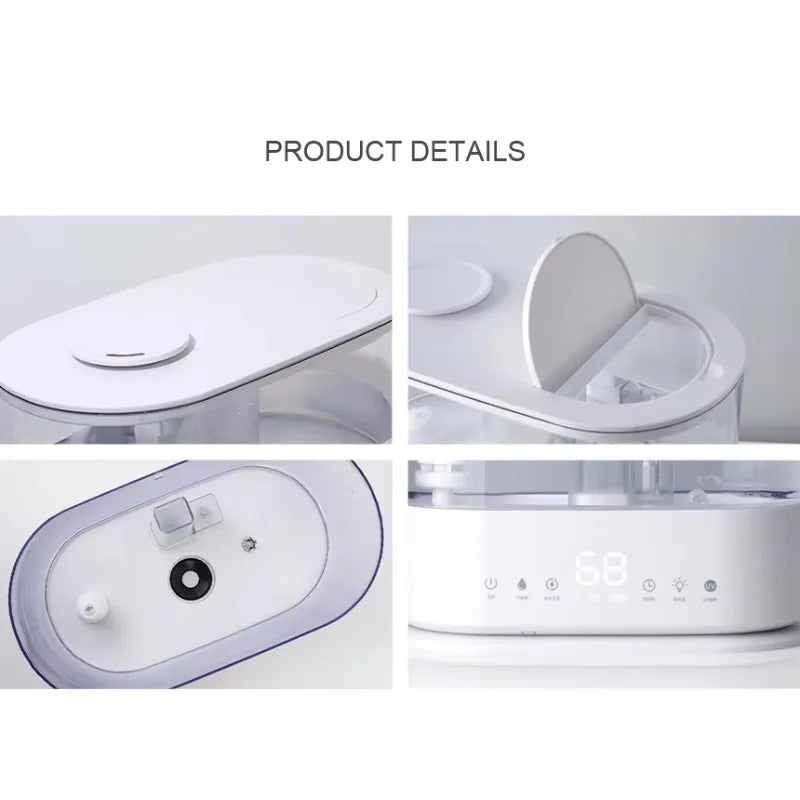 Ultrasonic Cool Mist Humidifier & Diffuser | LED, Timer Ultrasonic Humidifier P3
