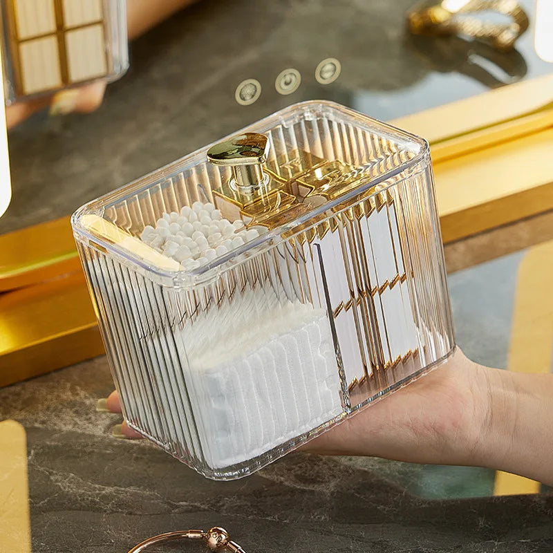 Acrylic Makeup Organizer – Dust-Proof Cosmetic Storage Box Cosmetic Organizer P3
