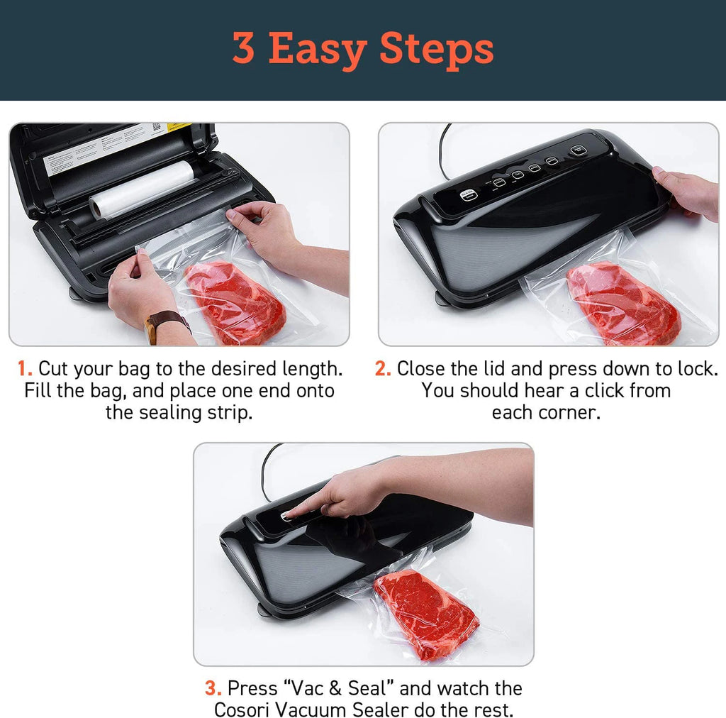 DUTRIEUX Vacuum Sealer Machine with Cutter & Jar Sealer Vacuum Sealer Machine P3