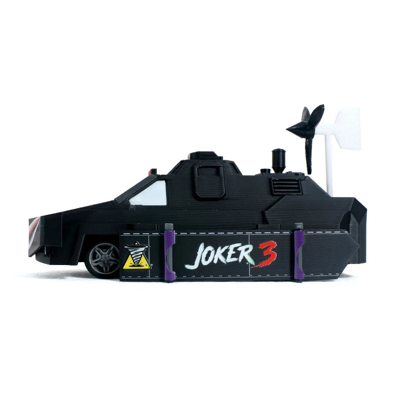 Joker 3 Storm Chaser 3D Printed Tornado Interceptor Car Model Vehicle Collectible Model P3