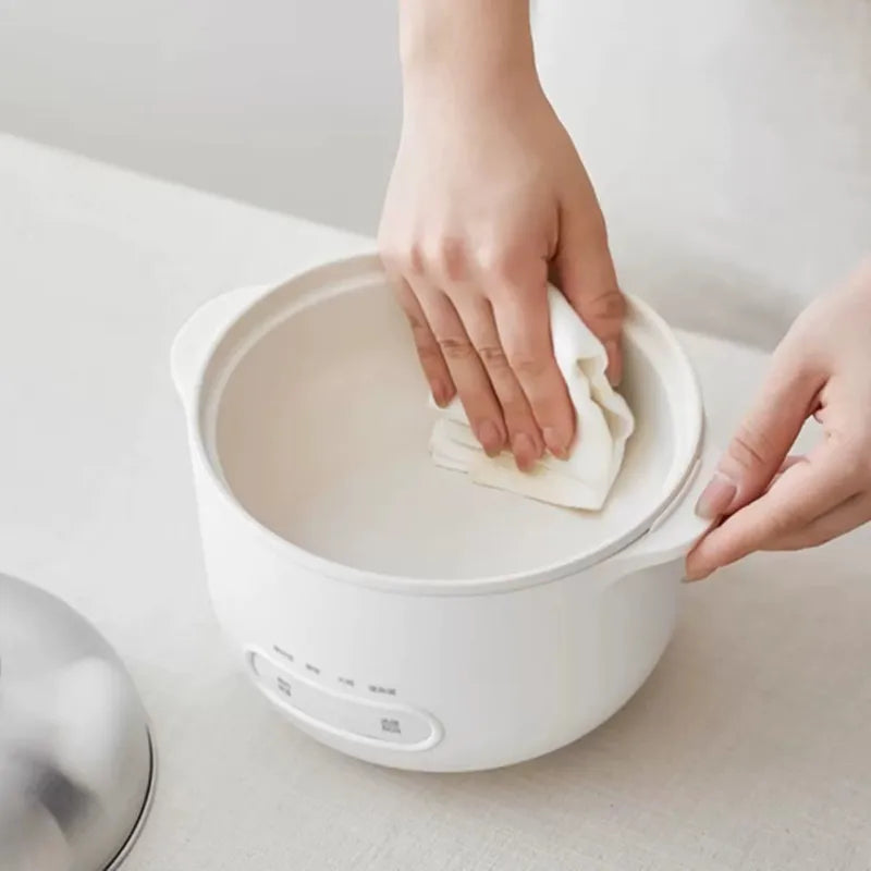 DUTRIEUX 1L Mini Electric Rice Cooker – Stainless Steel 500W Mini Rice Cooker P3