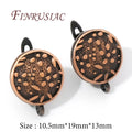 Antique Bronze Earring Hooks & Earwires | DIY Jewelry Making Earring Hooks Findings P3 Red Color 3 pairs