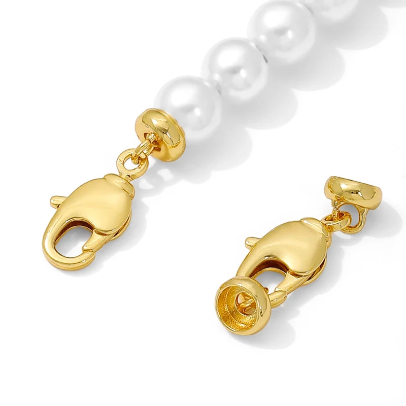 18K Gold Plated Lobster Clasps – DIY Jewelry Making Findings Jewelry Clasp Findings P3