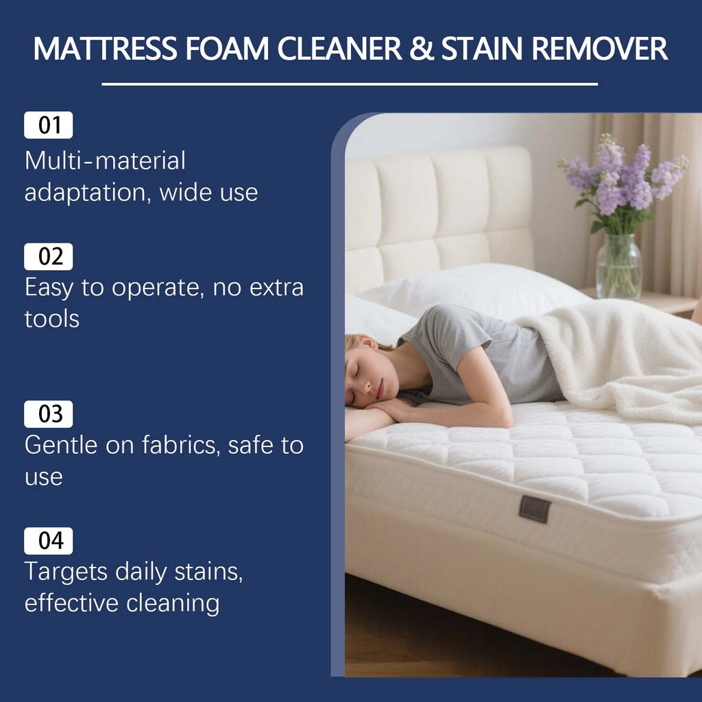 JAKEHOE Mattress & Carpet Cleaner 150ml | Deep Clean Solution Fabric & Upholstery Cleaner P3