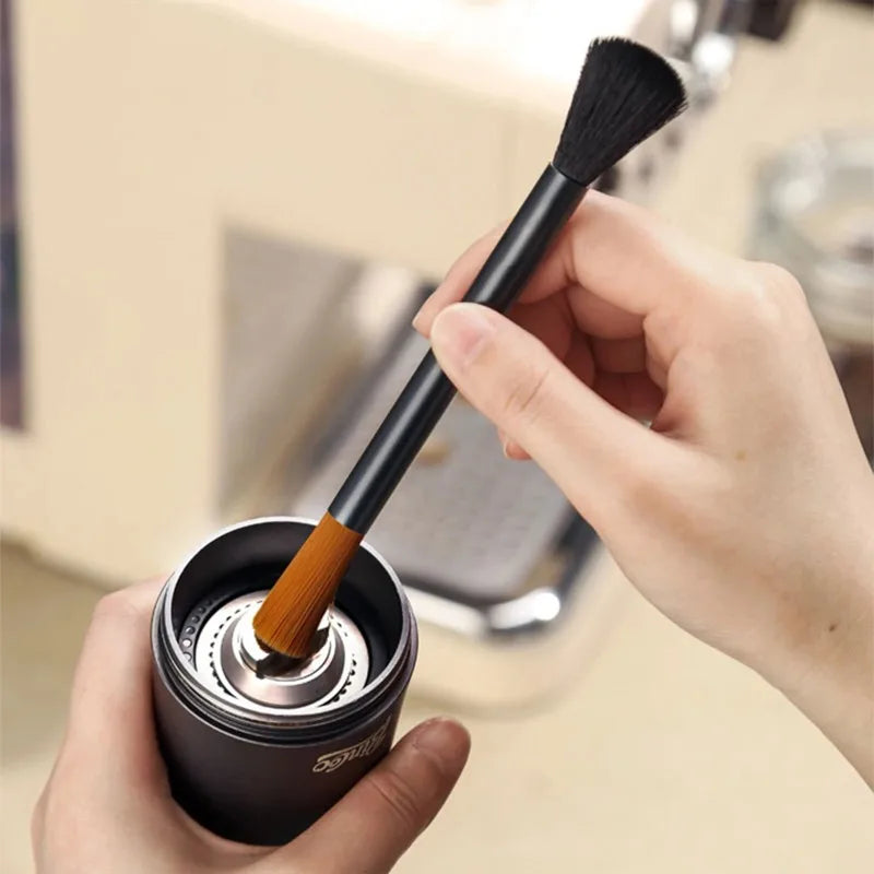 Double-Head Coffee Cleaning Brush – Grinder & Machine Tool Coffee Cleaning Brush P3