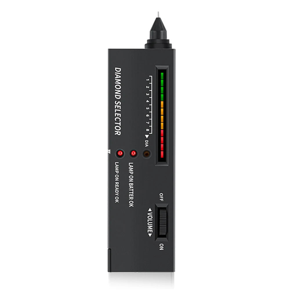 Gaqqee Diamond Tester – Thermal Conductivity Gem Authenticator Gem Authentication Tester P3 Black