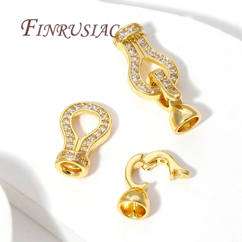 18K Gold Plated Clasp for Bracelet & Necklace – DIY Findings Jewelry Clasp Findings P3