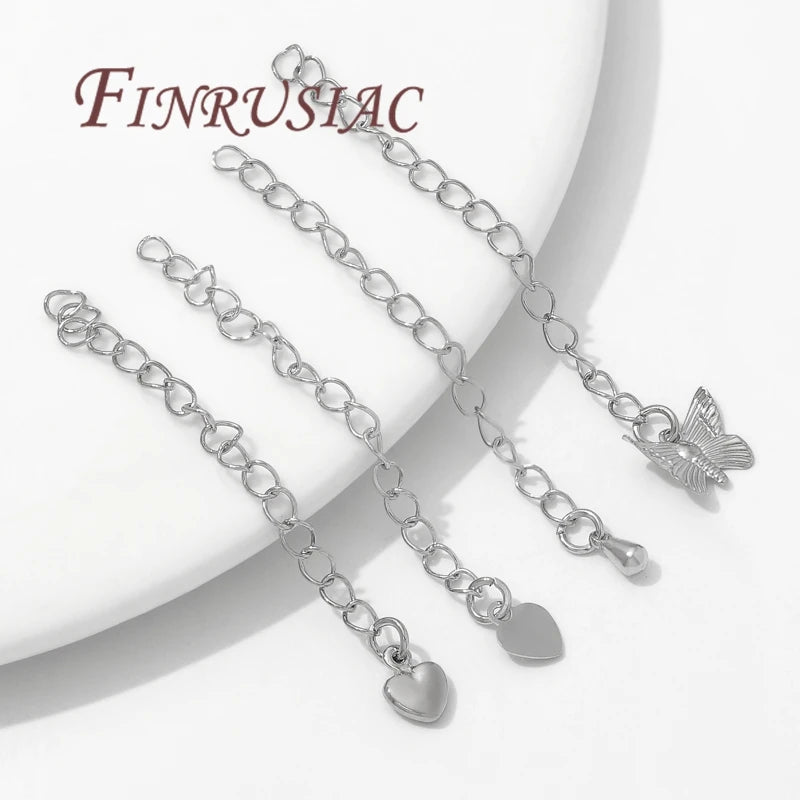 18K Gold Plated 5cm Extension Chain – Necklace & Bracelet Extender Jewelry Extension Chain P3