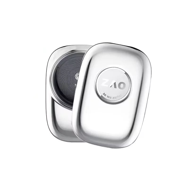 SAMVI Mini Portable USB Electric Shaver – Wet & Dry Beard Razor Electric Shaver P3 Silver USB Type-C