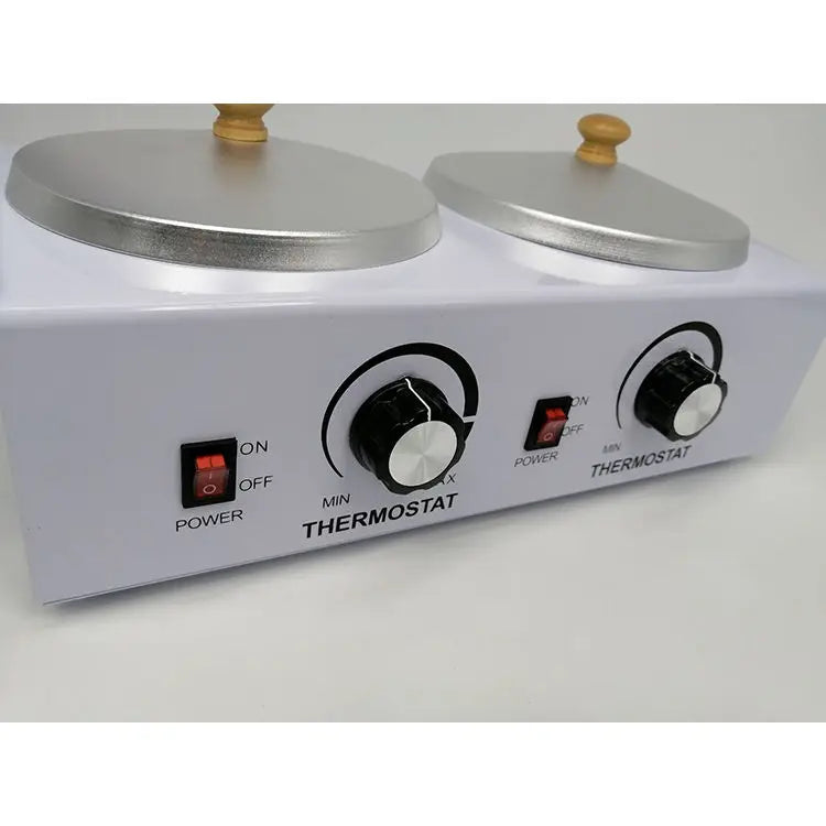 Dual Pot Wax Heater 1000cc – Professional Hair Removal Warmer Wax Heater Warmer P3