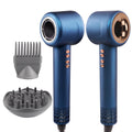 High-Speed BLDC Ionic Hair Dryer 110,000 RPM – Salon Pro Ionic Hair Dryer P3 Blue 110-240v-EU Plug