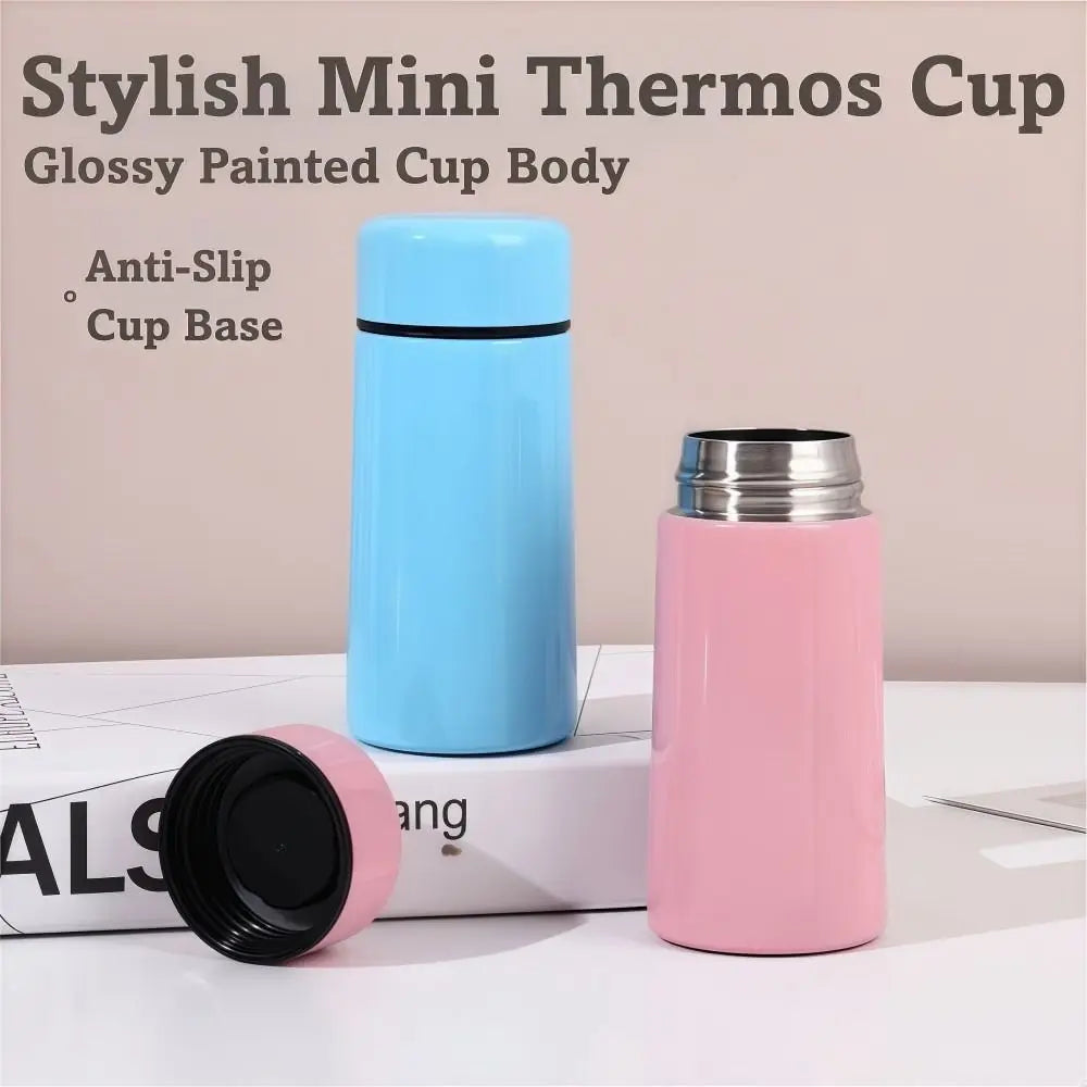 Mini Stainless Steel Pocket Thermos Cup 160ml – Portable Insulated Thermos Cup P3