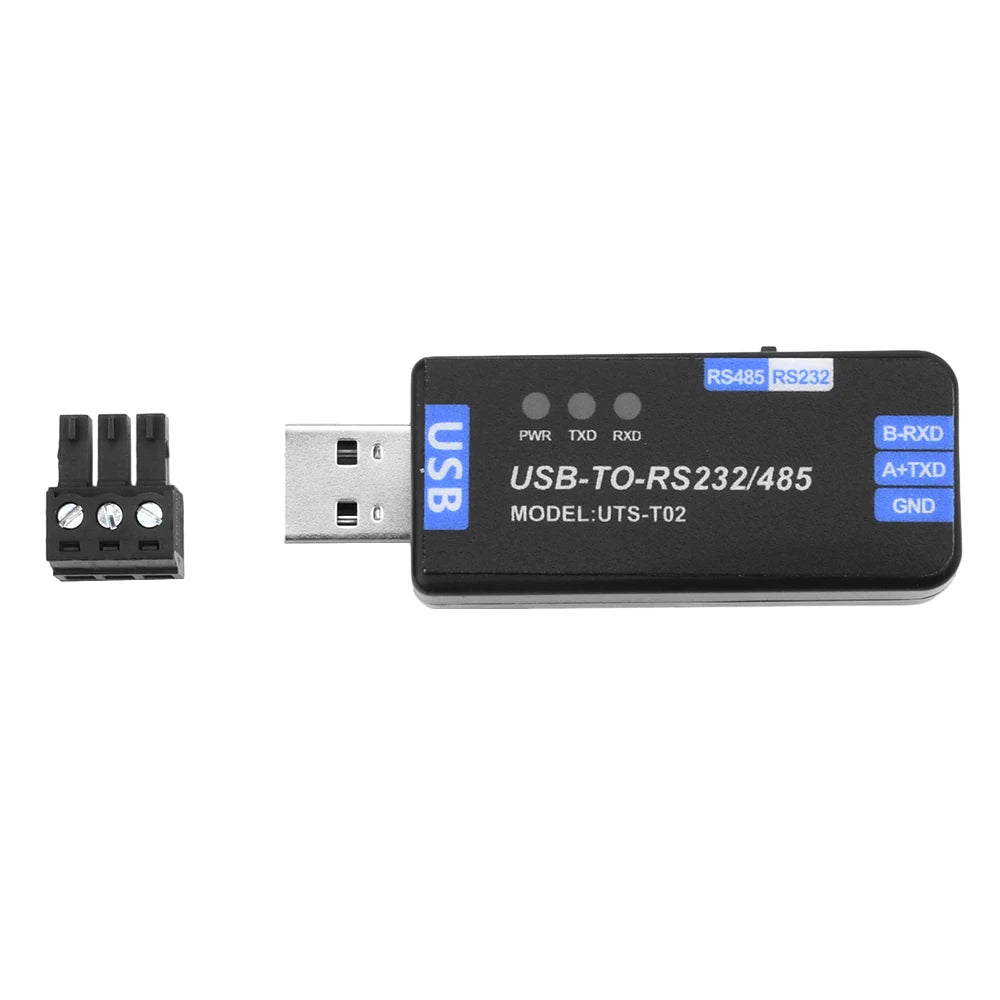 USB to RS485/RS232 Converter Module | CH343G Half-Duplex Serial Converter Module P3 USB Connector