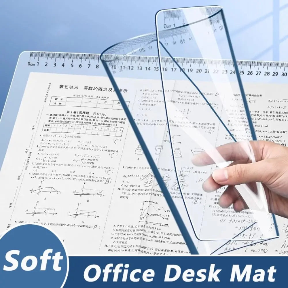 Transparent PP Desk Mat – Waterproof Writing Pad A2 A3 A4 A5 Desk Mat P3