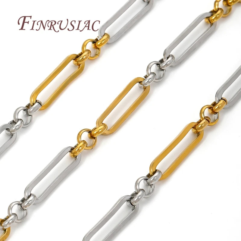 Gold-Plated Brass Chain – Cable Curb O Link | DIY Jewelry Making DIY Jewelry Chain P3