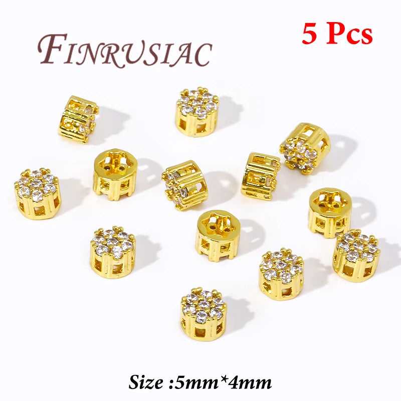 18K Gold Plated Brass Spacer Beads – DIY Jewelry Findings Jewelry Spacer Beads P3 18K Gold Plated