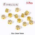 18K Gold Plated Brass Spacer Beads – DIY Jewelry Findings Jewelry Spacer Beads P3 18K Gold Plated