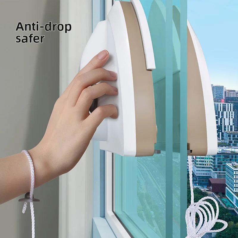 Donirt Magnetic Window Cleaner – Double-Layer Glass Wiper Magnetic Window Cleaner P3