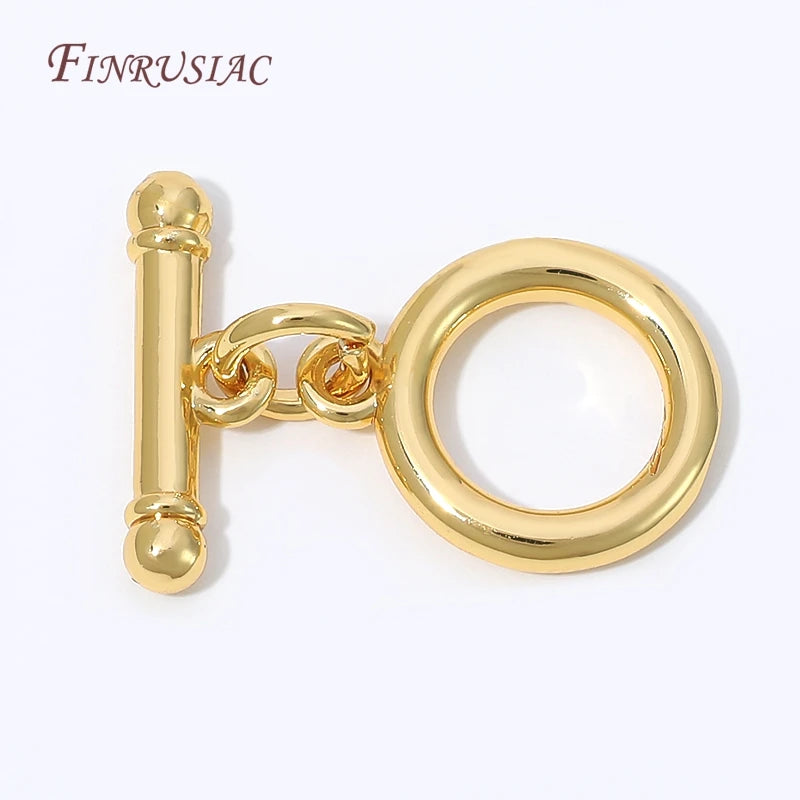 18K Gold Plated OT Toggle Clasp – DIY Jewelry Findings Jewelry Toggle Clasp P3