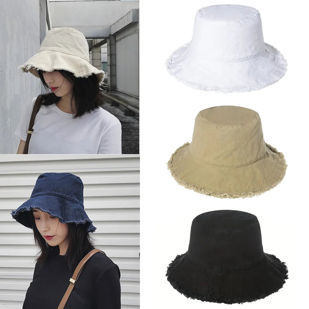 Unisex Foldable Wide Brim Bucket Hat – UV Sun Protection Cap Wide Brim Bucket Hat P3