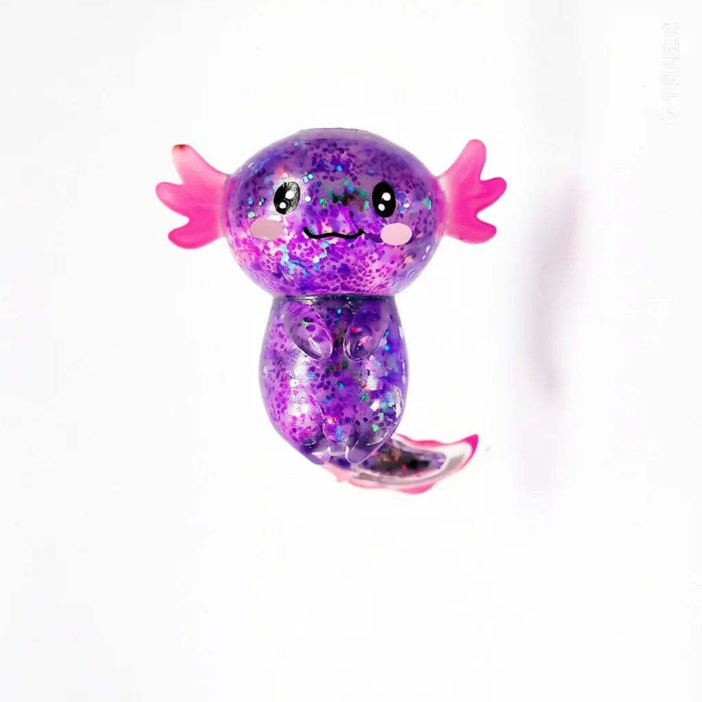 Axolotl Squishy Fidget Toys 2-Pack | Slow-Rise Salamander Squish Squishy Fidget Toy P3