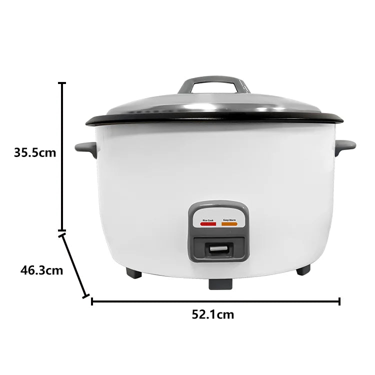 DUTRIEUX 8.5L Commercial Drum Rice Cooker 45-Cup Non-Stick Commercial Rice Cooker P3