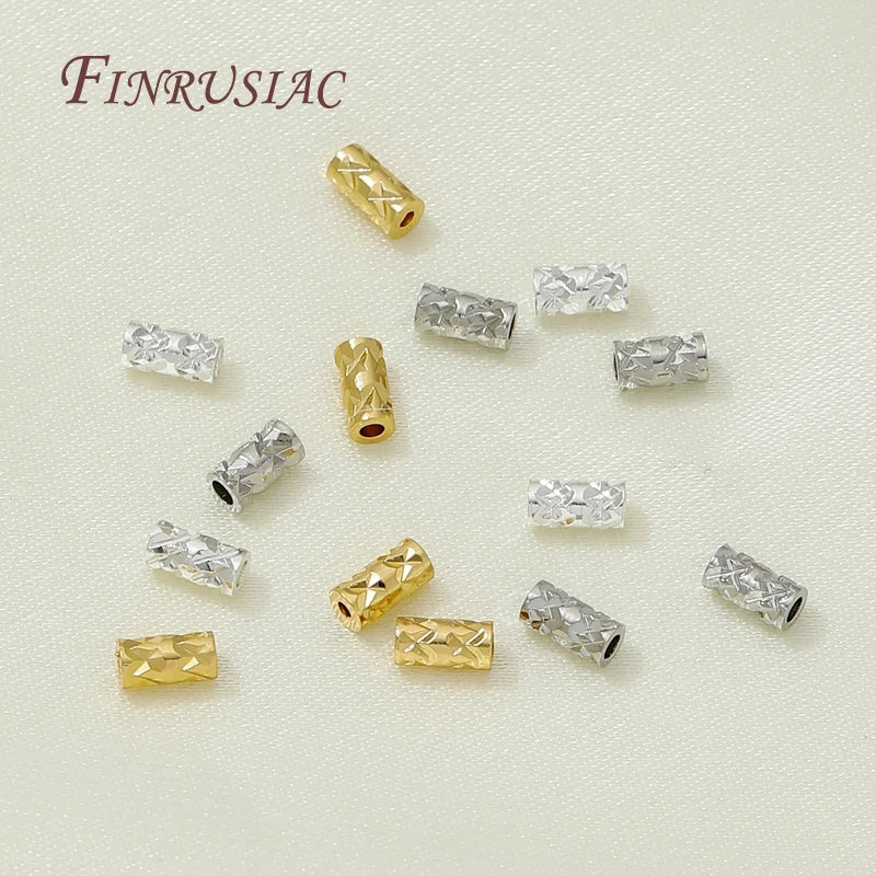 18K Gold Plated Spacer Beads 6mm – DIY Jewelry Findings Jewelry Spacer Beads P3