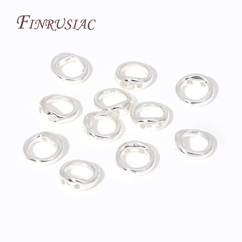 18K Gold Plated End Beads & Connecting Rings – DIY Jewelry Jewelry Findings P3