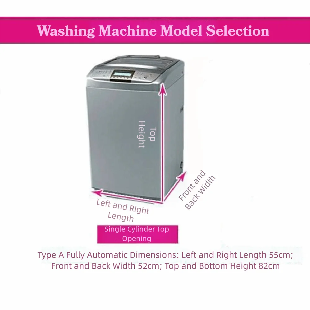 Waterproof Top Load Washing Machine Cover – Dustproof & UV Appliance Cover P3