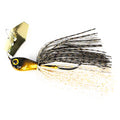 B&U Chatterbait Bladed Jig 3/8oz 1/2oz – Bass Pike Fishing Lure Bladed Jig Lure P3 black golden 1pc-18.4g