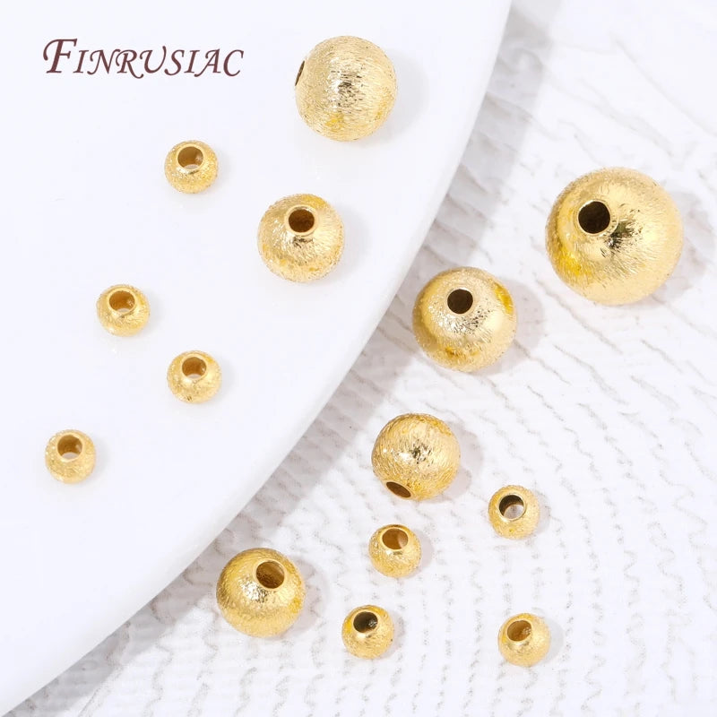 18K Gold Plated Spacer Beads – Brass DIY Jewelry Findings Jewelry Spacer Beads P3
