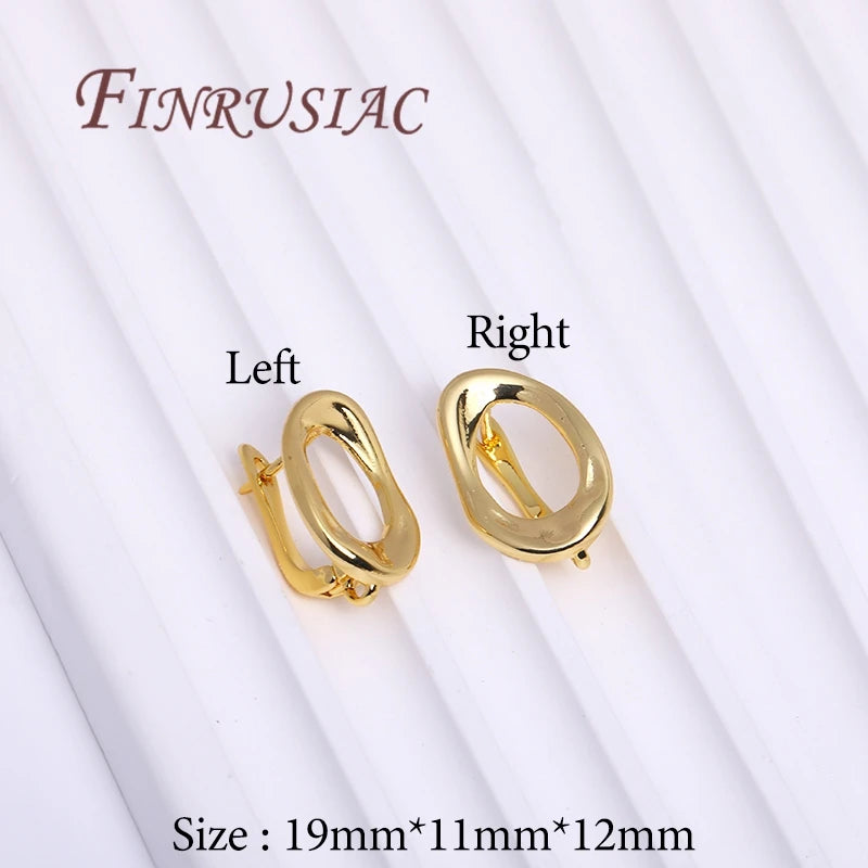 18K Gold Plated Earring Hooks – DIY Jewelry Making Findings Earring Hooks P3 18K Real Gold Plated 3 pairs
