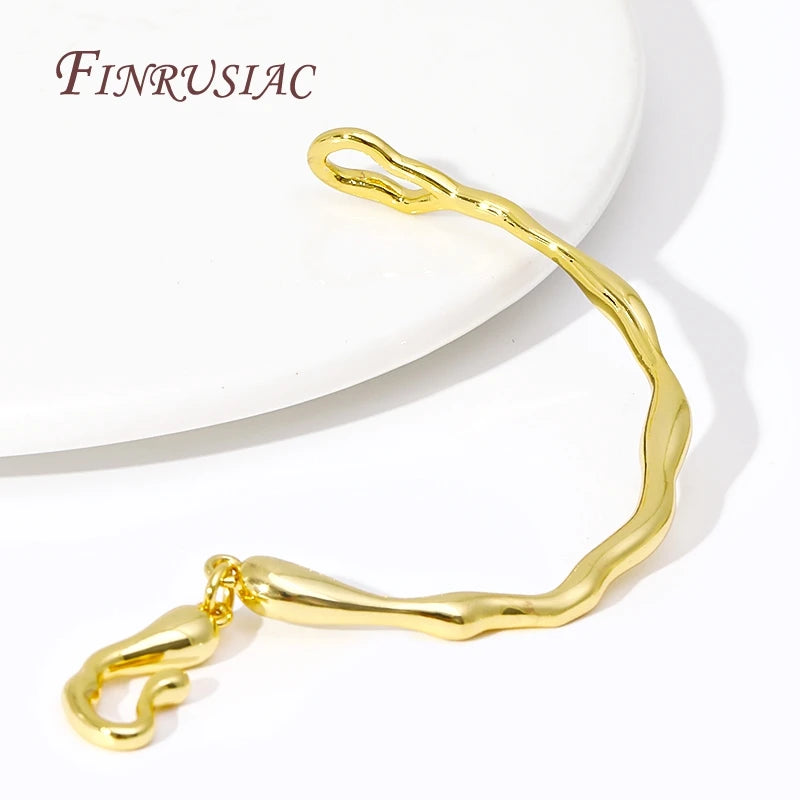 Silver Plated Branch Bracelet Connector Hooks – DIY Jewelry Jewelry Findings P3 18K Gold Plated 1 Piece
