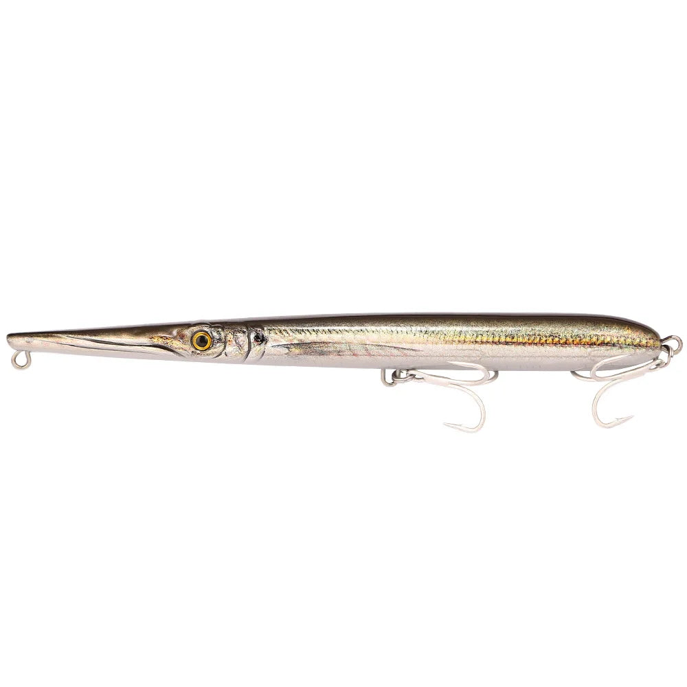 B&U Saltwater Topwater Pencil Lure | GT Tuna Hard Floating Lure Topwater Fishing Lure P3 brown 1pc-21cm-28.2g