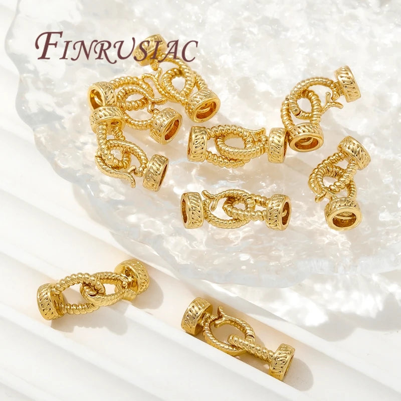 18K Gold Plated Connectors – Jewelry Clasps & Findings 7x11mm Jewelry Findings P3