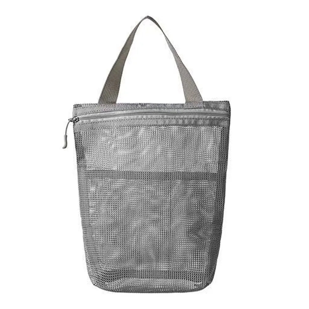 Portable Toiletry Bag 26x23cm – Zipper Travel Storage Pouch Travel Toiletry Bag P3 Grey
