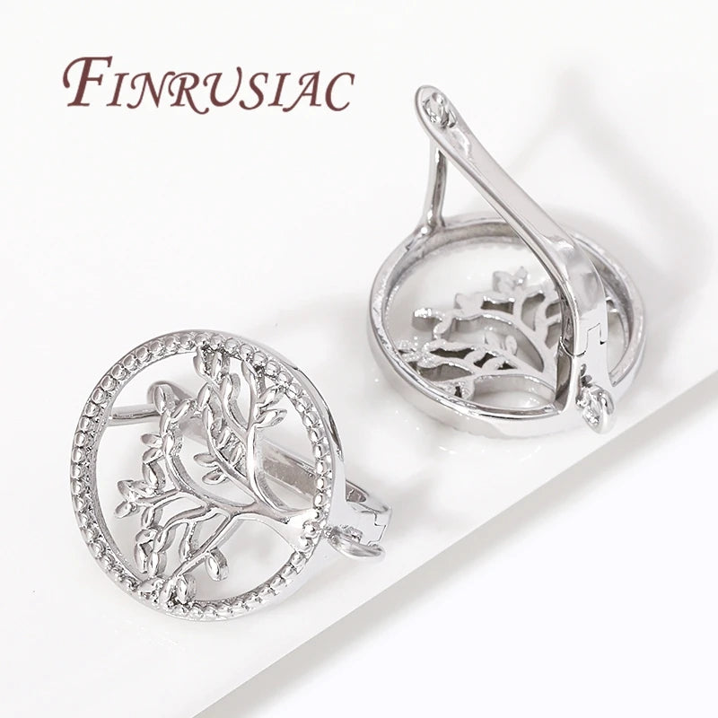 18K Gold Plated Life Tree Earring Hooks – DIY Jewelry Findings Earring Hooks Findings P3