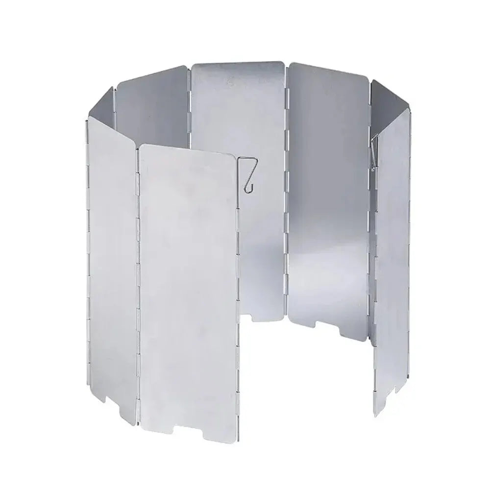 Foldable 10-Plate Camping Windshield – Ultralight Aluminum Camping Windshield P3