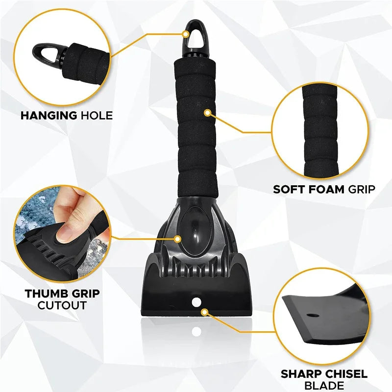 2-in-1 Car Ice Scraper Mitt | Waterproof Windshield Snow Tool Car Ice Scraper Mitt P3