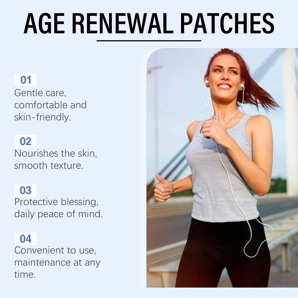 OceAura Age Renewal Body Patches – Moisturizing Skin Care 30pc Skin Care Patch P3
