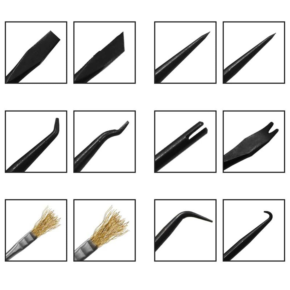 6-Piece Soldering Aid Kit – PCB Repair & Cleaning Tools Soldering Tool Set P3