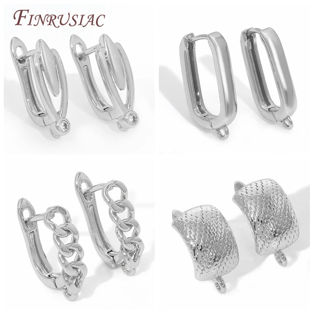 18K Gold Plated Earring Hooks – Hypoallergenic DIY Findings Earring Findings P3