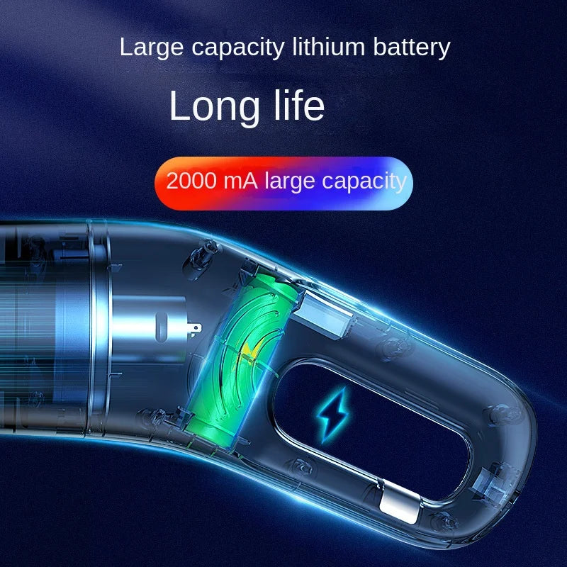Handheld Car & Home Vacuum Cleaner – 60W USB Rechargeable Handheld Vacuum Cleaner P3