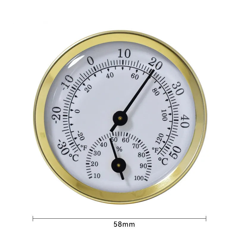 Mini Indoor Thermometer Hygrometer – No Battery Needed Thermometer Hygrometer P3 1pc