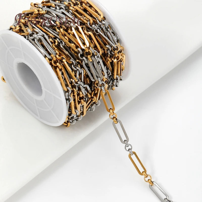 Gold-Plated Brass Chain – Cable Curb O Link | DIY Jewelry Making DIY Jewelry Chain P3