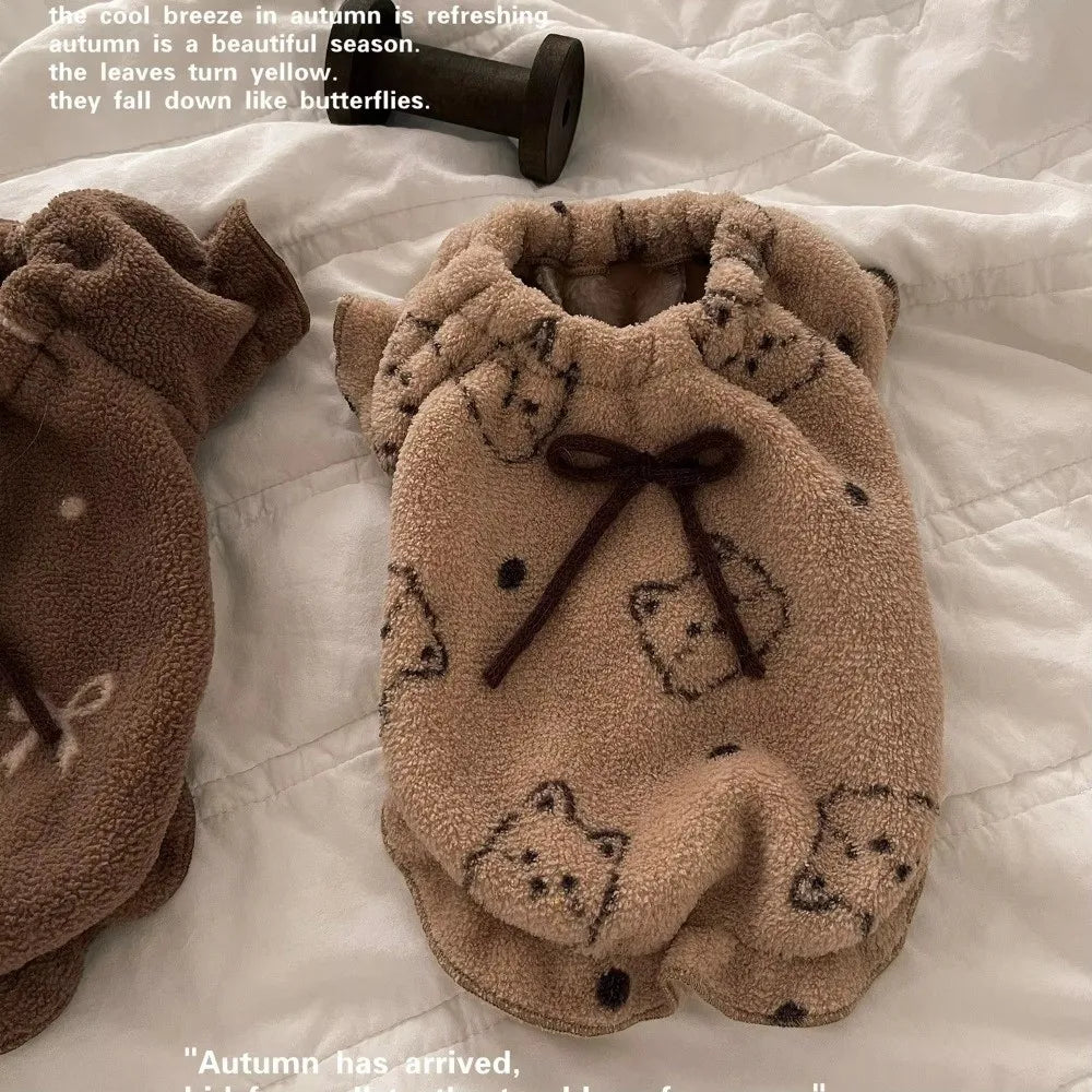 Double-Sided Plush Warm Dog Vest Coat | Small Dogs Dog Vest Coat P3